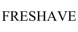 FRESHAVE trademark