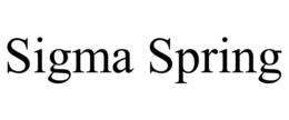 SIGMA SPRING trademark