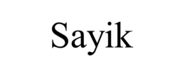 SAYIK trademark