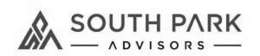 SPA SOUTH PARK ADVISORS trademark