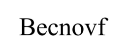 BECNOVF trademark