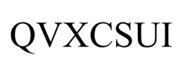 QVXCSUI trademark