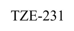 TZE-231 trademark