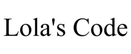 LOLA'S CODE trademark