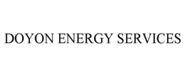 DOYON ENERGY SERVICES trademark