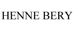 HENNE BERY trademark