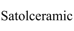 SATOLCERAMIC trademark