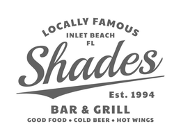 LOCALLY FAMOUS INLET BEACH FL SHADES EST. 1994 BAR & GRILL trademark