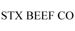STX BEEF CO trademark