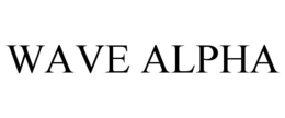 WAVE ALPHA trademark