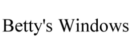 BETTY'S WINDOWS trademark