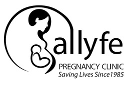 ALLYFE PREGNANCY CLINIC SAVING LIVES SINCE 1985 trademark