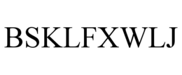 BSKLFXWLJ trademark