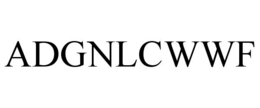 ADGNLCWWF trademark