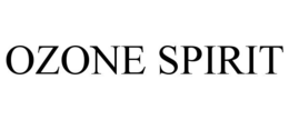 OZONE SPIRIT trademark