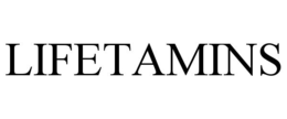 LIFETAMINS trademark