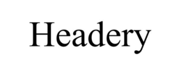 HEADERY trademark