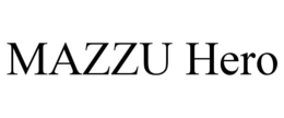 MAZZU HERO trademark