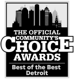 THE OFFICIAL COMMUNITY'S CHOICE AWARDS BEST OF THE BEST DETROIT trademark