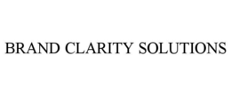 BRAND CLARITY SOLUTIONS trademark