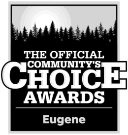 THE OFFICIAL COMMUNITY'S CHOICE AWARDS EUGENE trademark