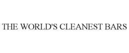 THE WORLD'S CLEANEST BARS trademark