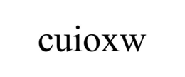 CUIOXW trademark