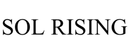 SOL RISING trademark
