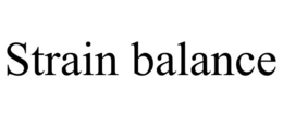 STRAIN BALANCE trademark