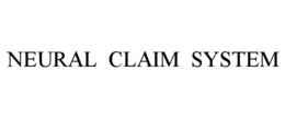 NEURAL  CLAIM  SYSTEM trademark