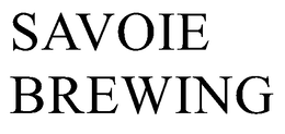 SAVOIE BREWING trademark