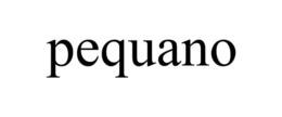 PEQUANO trademark