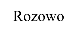 ROZOWO trademark