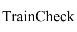 TRAINCHECK trademark