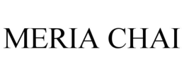MERIA CHAI trademark