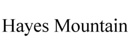 HAYES MOUNTAIN trademark
