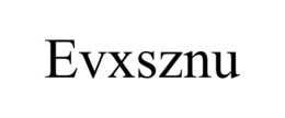 EVXSZNU trademark