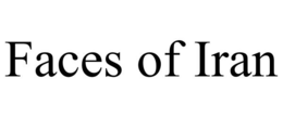 FACES OF IRAN trademark