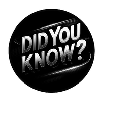 DID YOU KNOW? trademark