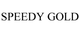SPEEDY GOLD trademark