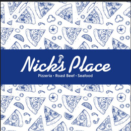 NICKS PLACE PIZZERIA ROAST BEEF SEAFOOD trademark