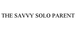 THE SAVVY SOLO PARENT trademark