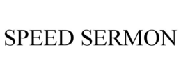 SPEED SERMON trademark