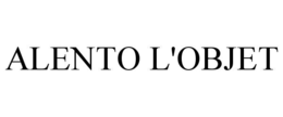 ALENTO L'OBJET trademark