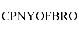 CPNYOFBRO trademark
