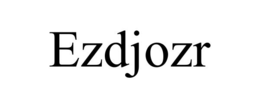 EZDJOZR trademark