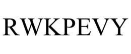 RWKPEVY trademark