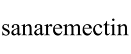 SANAREMECTIN trademark