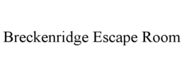 BRECKENRIDGE ESCAPE ROOM trademark
