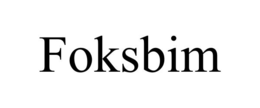 FOKSBIM trademark